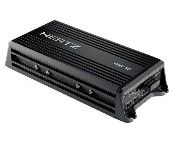 D-Class 4 CH Amplifier 75 WRMS x 4 at 2Ω (IP64 rated)