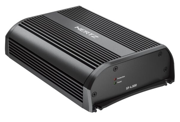 D-Class 4 Channel Amplifier 125 WRMS x 4 at 2Ω (IP55 rated)