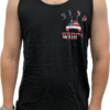 5150 Mens Tank Top - Black with RWB Logo - Image 2
