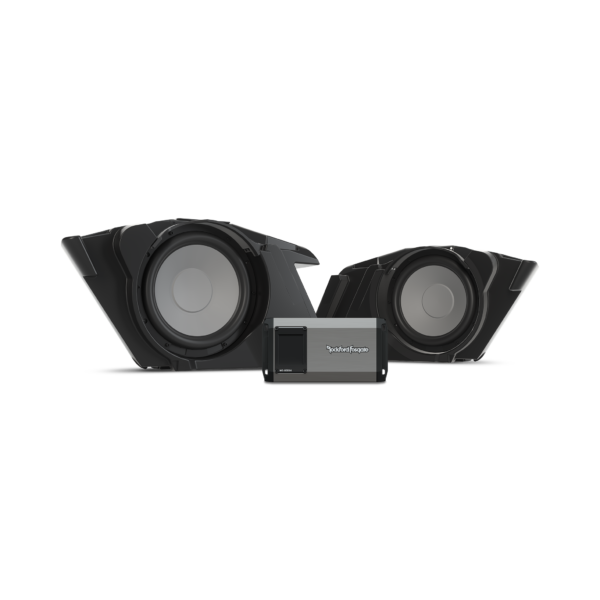Dual 10″ Saddlebag Subwoofer Kit for 2014+ Harley-Davidson? Street Glide & Road Glide