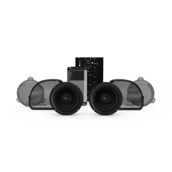 Stage-2 Speaker & Amp Kit for 2014+ Harley-Davidson Street Glide & Road Glide (Gen-3)
