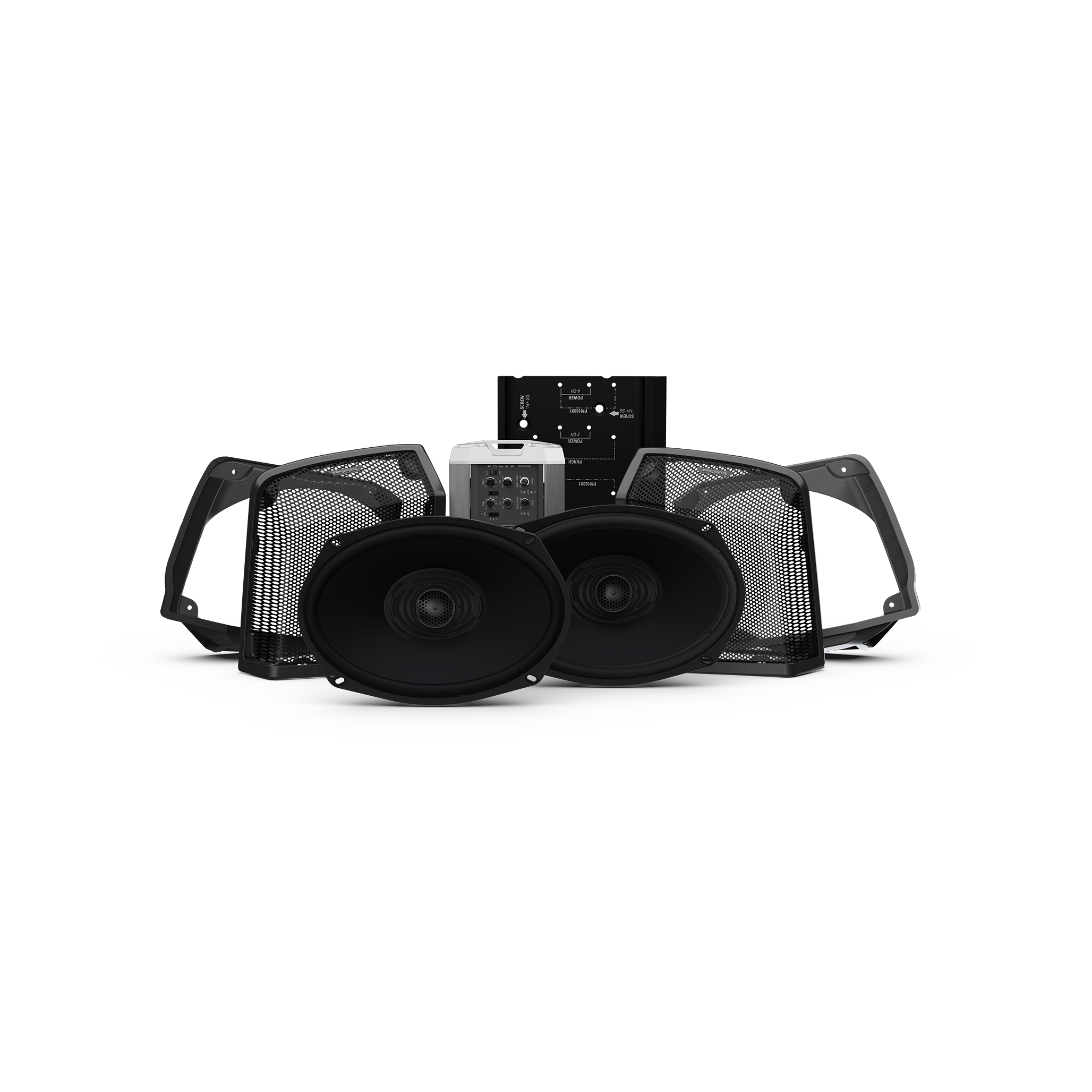 2-Speaker & Amp Kit for 1998-2013 Road King? (Gen-1)