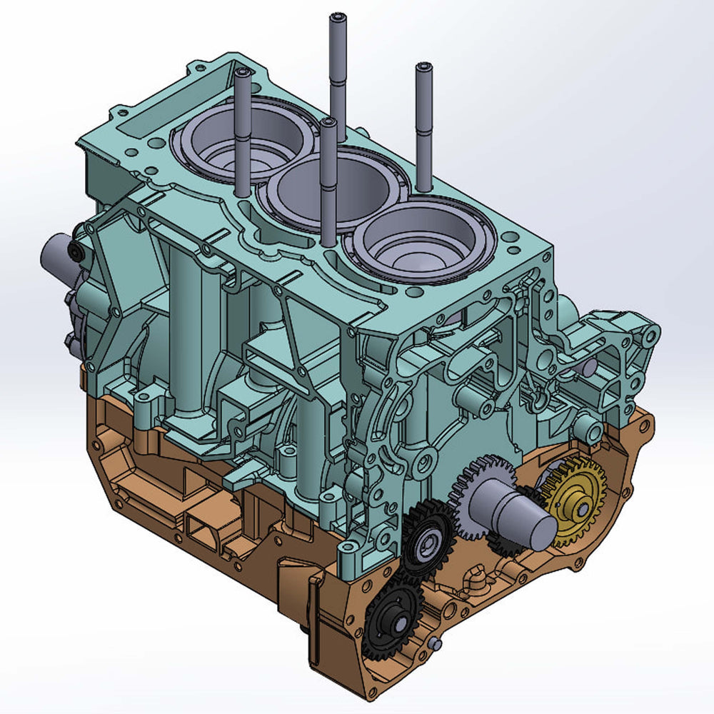 WSRD V5 Billet Block Short Block Assembly Engine Packages | Can-Am X3 & Ski-Doo (Rated for 650+HP) - Image 2