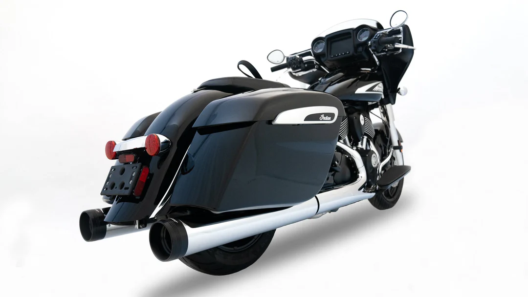 Rinehart Motopro 45 DBX slip-on exhaust for Indian baggers