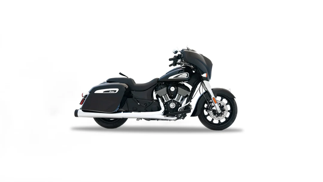 Rinehart Motopro 45 DBX slip-on exhaust for Indian baggers - Image 2