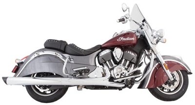 4" Chrome B.A.M. Sticks Exhaust Pipes | Soft Bags - Image 4