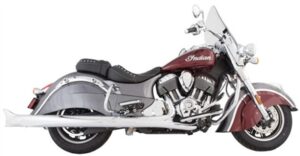 4" Chrome B.A.M. Sticks Exhaust Pipes | Soft Bags