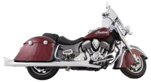 4" Chrome B.A.M. Sticks Exhaust Pipes | Hard Bag