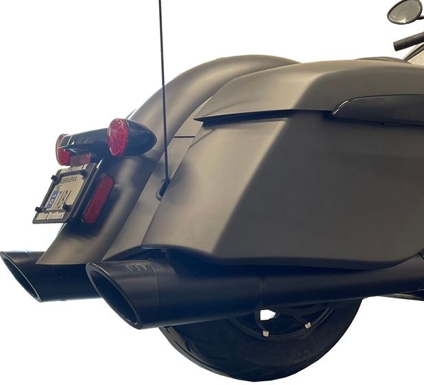 4.5" Chrome B.A.M. Sticks Exhaust Pipes | Soft Bags - Image 4