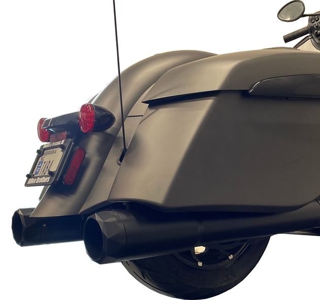 4.5" Chrome B.A.M. Sticks Exhaust Pipes | Soft Bags - Image 3