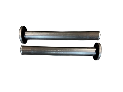 4.5" Chrome B.A.M. Sticks Exhaust Pipes | Hard Bag - Image 3