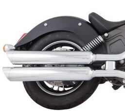 Indian Scout Chrome 4" Long Slip-on | Up to 2024 - Image 2