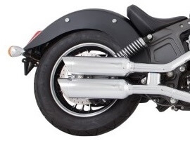 Indian Scout Chrome 4" Short Slip-on | Up to 2024