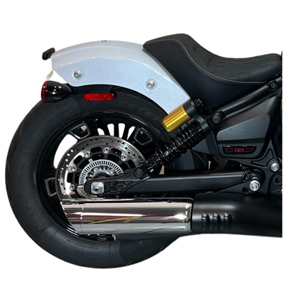 2025 Indian Scout 2-1 Slip-On Muffler | Chrome